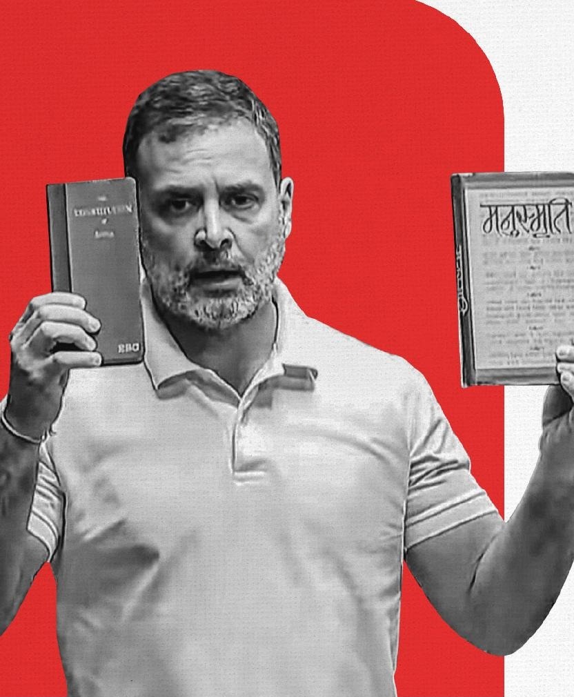 Clean Rahul holding books