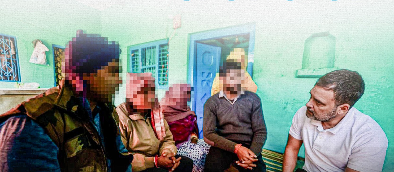 DEMANDING THE RELOCATION OF THE FAMILY OF THE HATHRAS RAPE AND MURDER VICTIM.
