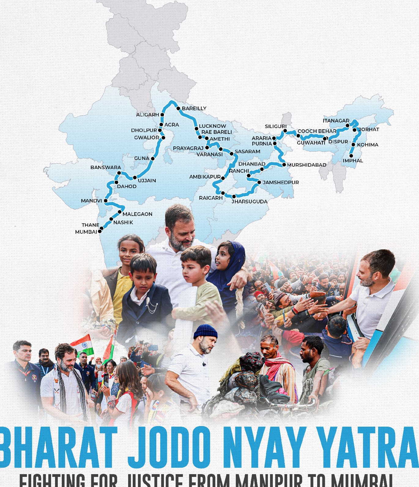 A Look Back at 2024: Bharat Jodo Nyay Yatra