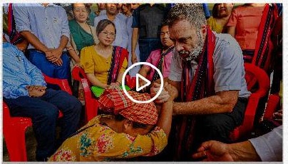 Rahul Gandhi meeting with Manipur violence survivors