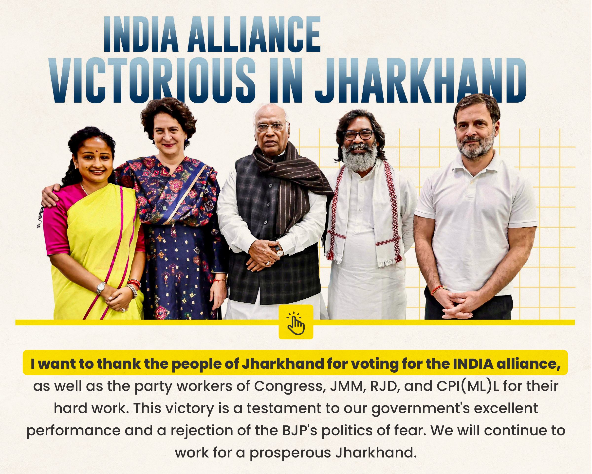 Election lead story