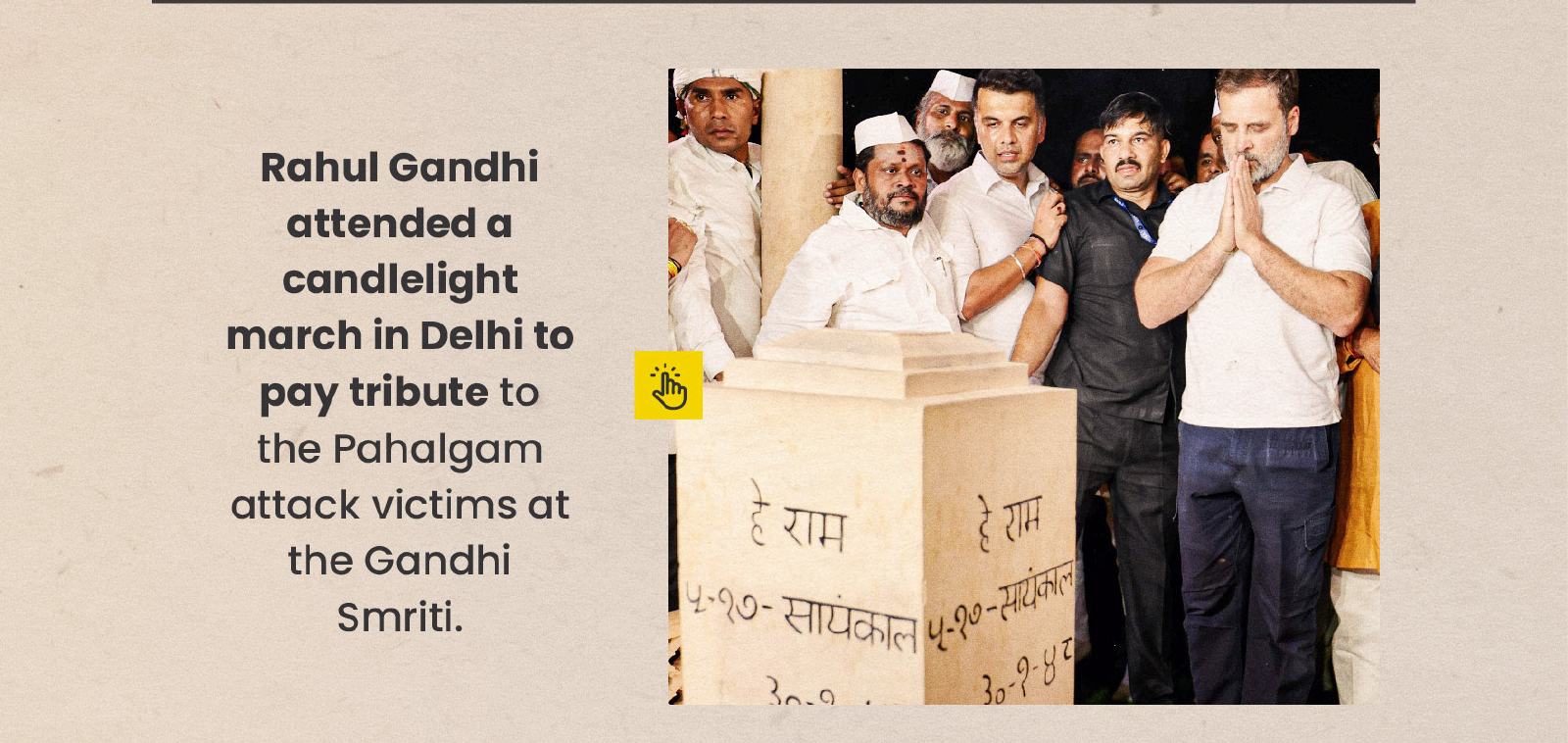 Candle march